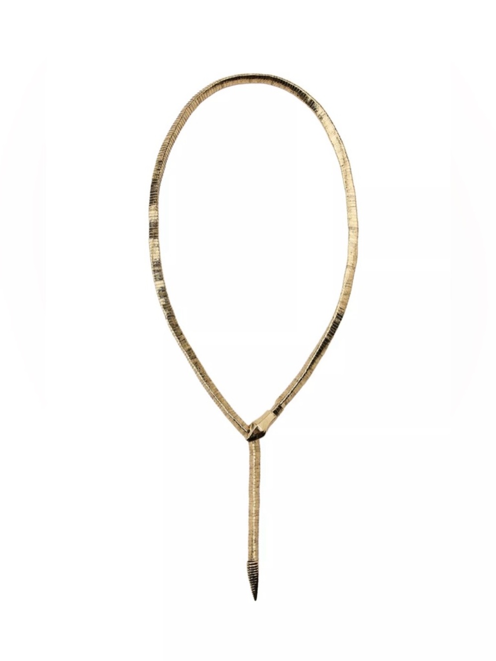 ZARA SNAKE PIECES NECKLACE
GOLDEN 

Gold-Tone Slider Y-Necklace